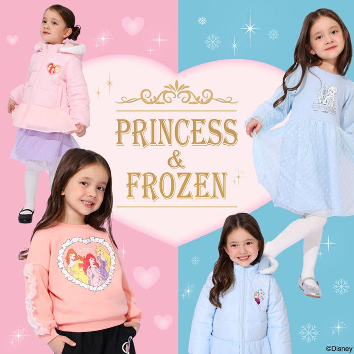 【DISNEY】プリンセス＆フローズン特集！