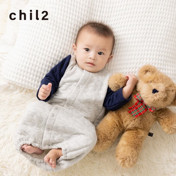 ★chil2★《やさしい着心地で毎日使える》ベビーアイテム