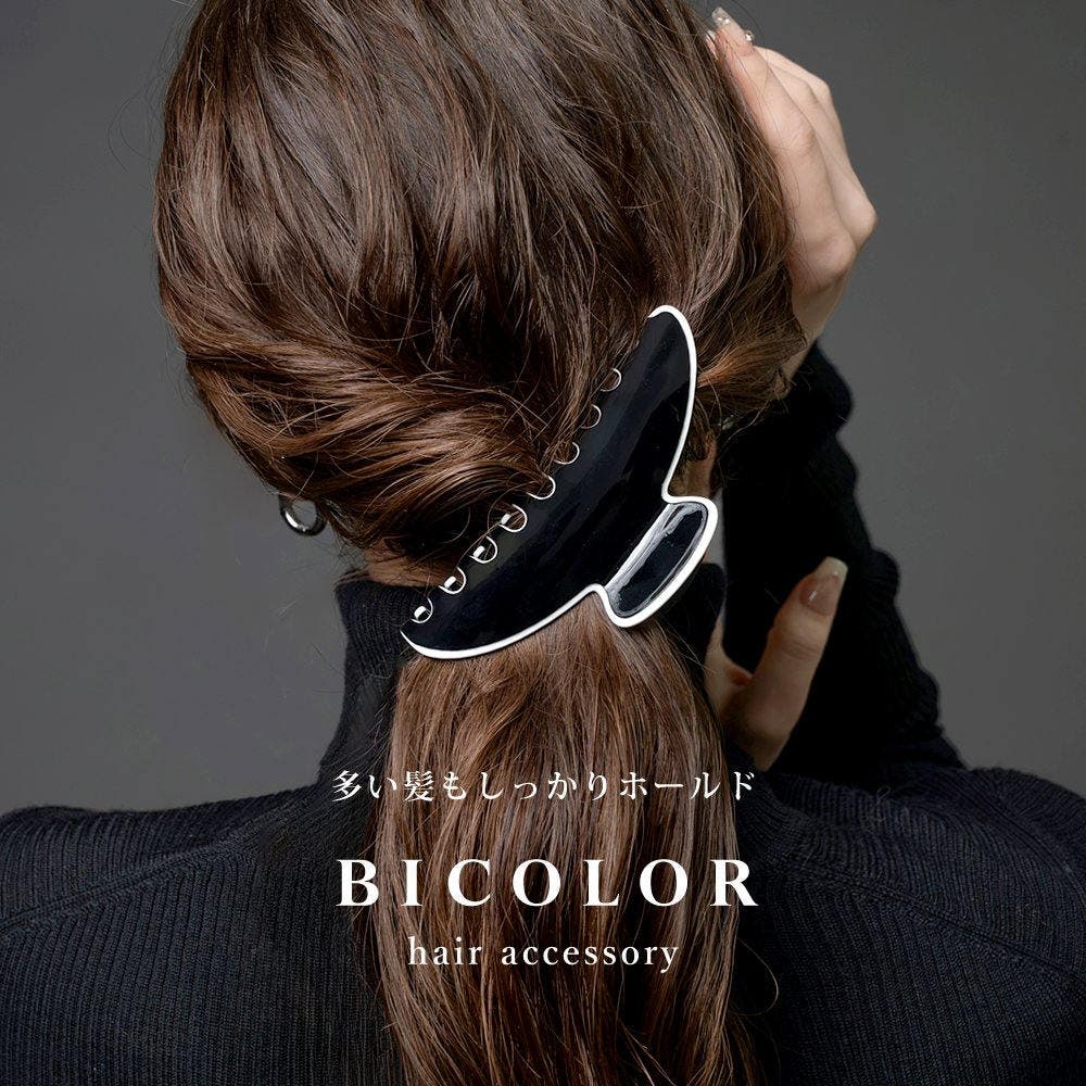 【Cream dot.】上品に彩るバイカラーヘアアクセ♪