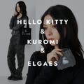 キラキラニット素材を使用した特別なサンリオアイテム★