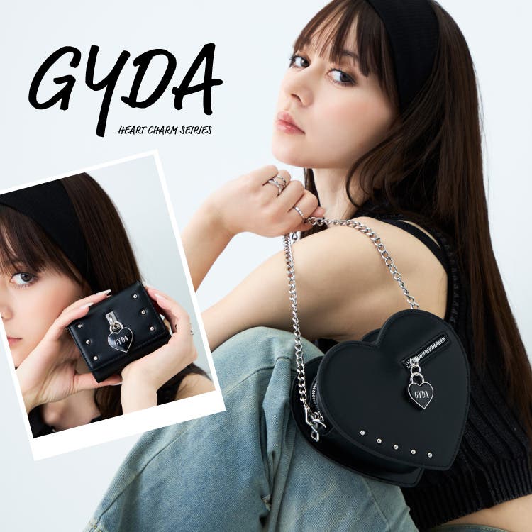 ハート南京錠モチーフがアクセント☆GYDA新作