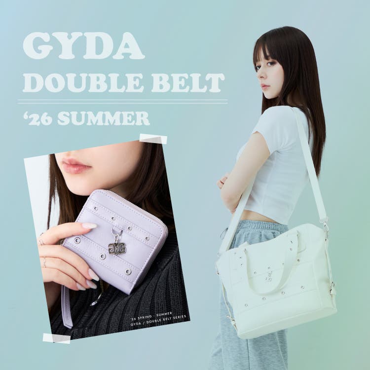 2本のベルトがモチーフ☆最新【GYDA】