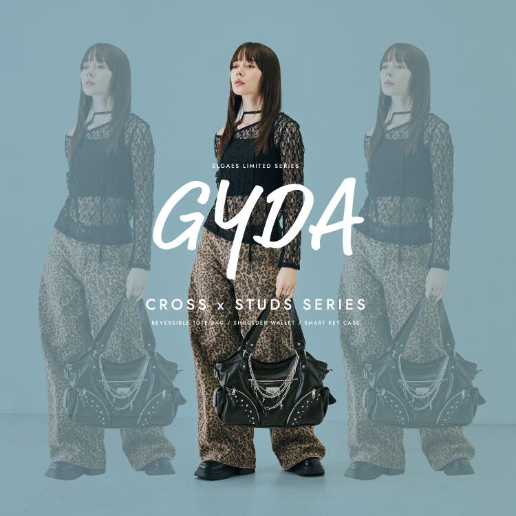 GYDA | クロス×スタッズの別注シリーズ