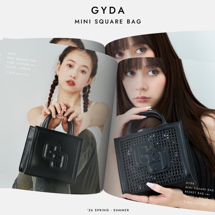 【GYDA】ちっちゃなスクエアバッグが人気☆