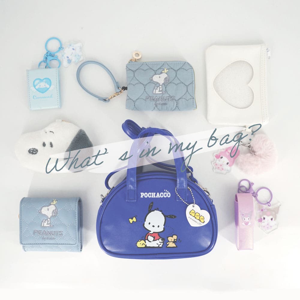 ＼バッグの中身、こんな感じ／