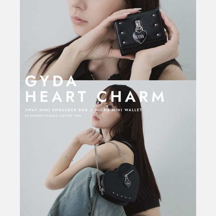 南京錠をモチーフにしたチャームが可愛いGYDAの最新作
