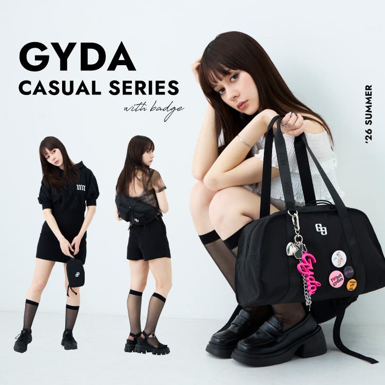 バッジでカスタマイズ出来るGYDAカジュアルシリーズ