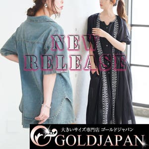 【New】リボン紐付きエスニック風シャツワンピース他☆新作♪