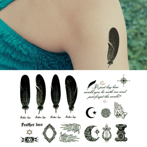 使える★みんなが買ってるトレンドデザインTATTOOシール
