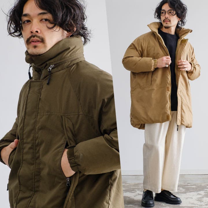 ミリタリー由来の冬アウターが欲しい