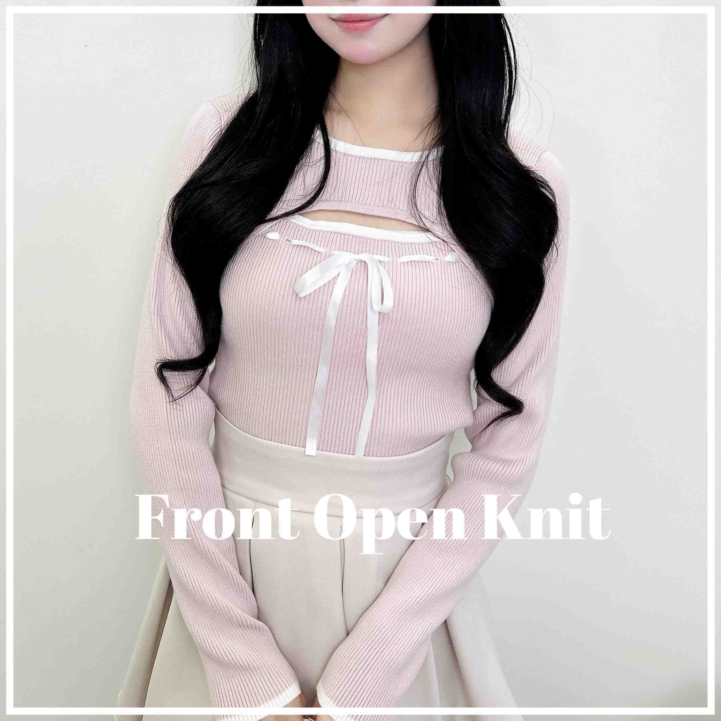 【PICK UP】フロントオープンニット特集♡