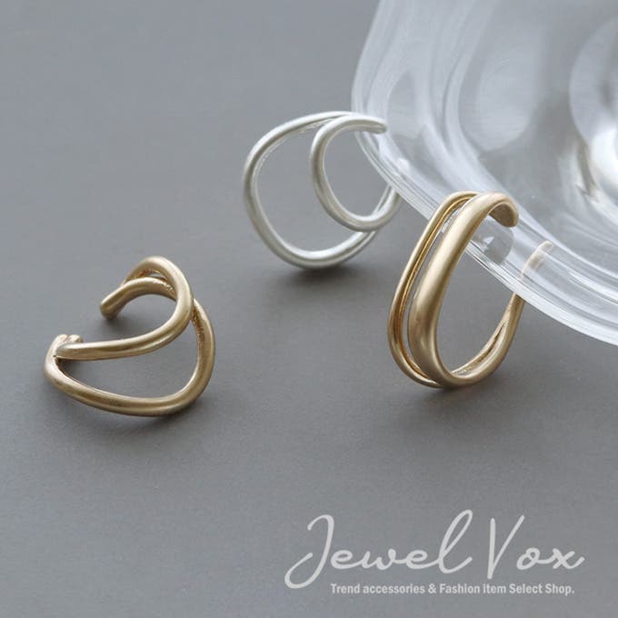 【JewelVOX】ノンホールでも楽しめる♪ イヤーカフ