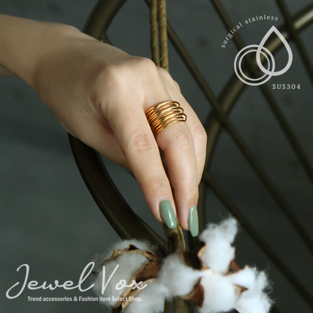 【JewelVOX】人気の『ゴールドリング』特集