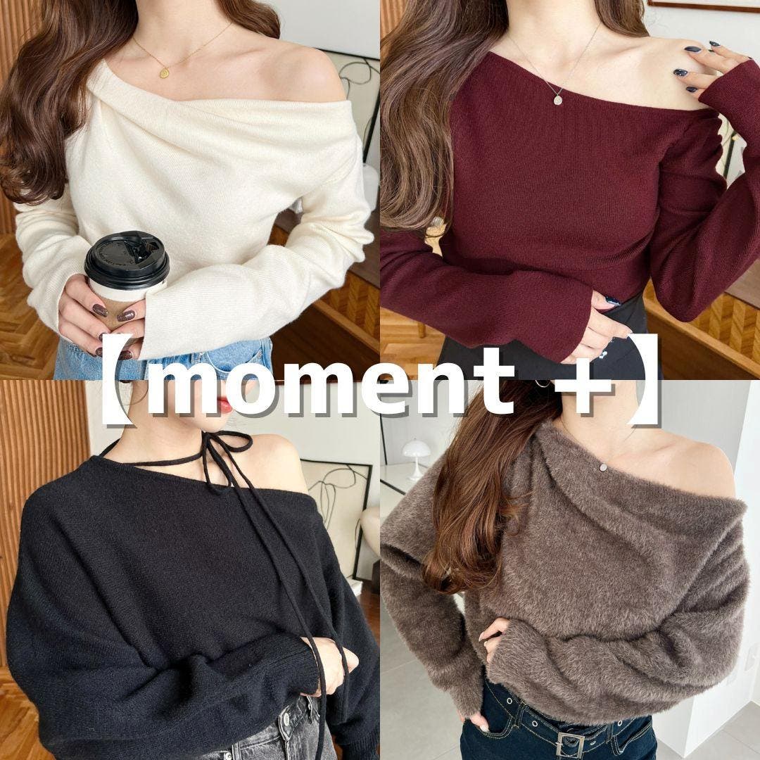 【moment+】ワンショルトップス特集