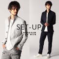 【NICOLE CLUB FOR MEN】春のセットアップ特