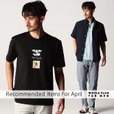 【NICOLE CLUB FOR MEN】4月オススメアイテ