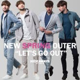 【HIDEAWAYS】NEW SPRING OUTER