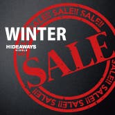 【HIDEAWAYS】WINTER SALE！