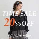 TIME SALE 20％OFF