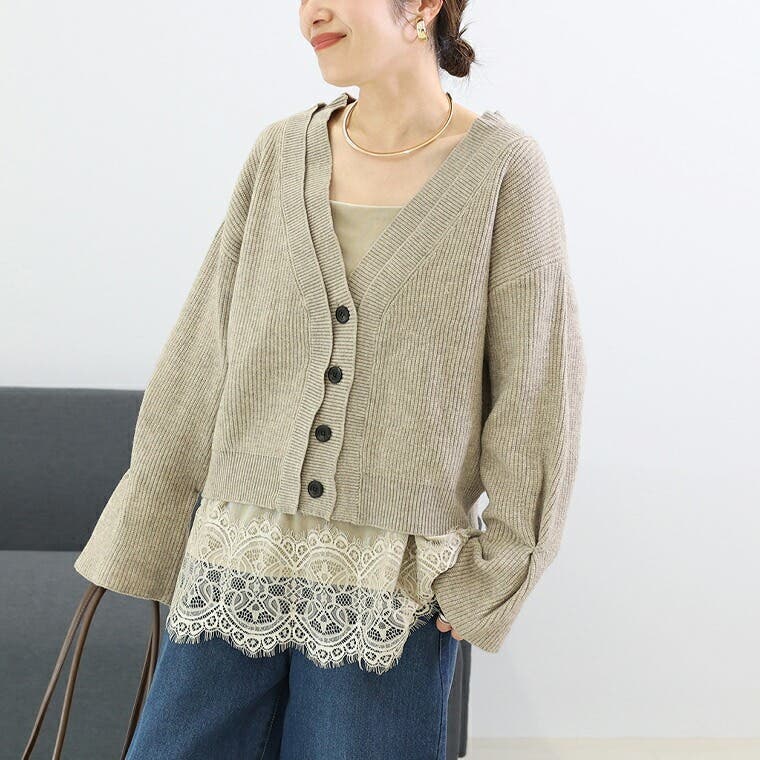 デイリー使いに重宝！さっと羽織れるカーディガン♪