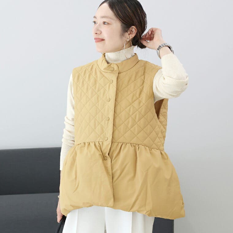 プラスワンするだけ！お洒落度格上げきれいめ「ベスト」♪