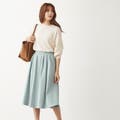 ON・OFF使える◎ミントグリーンで作るフェミニンコーデ