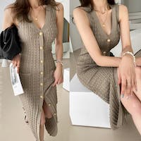 夏らしいセクシーなワンピースやニットワンピ特集