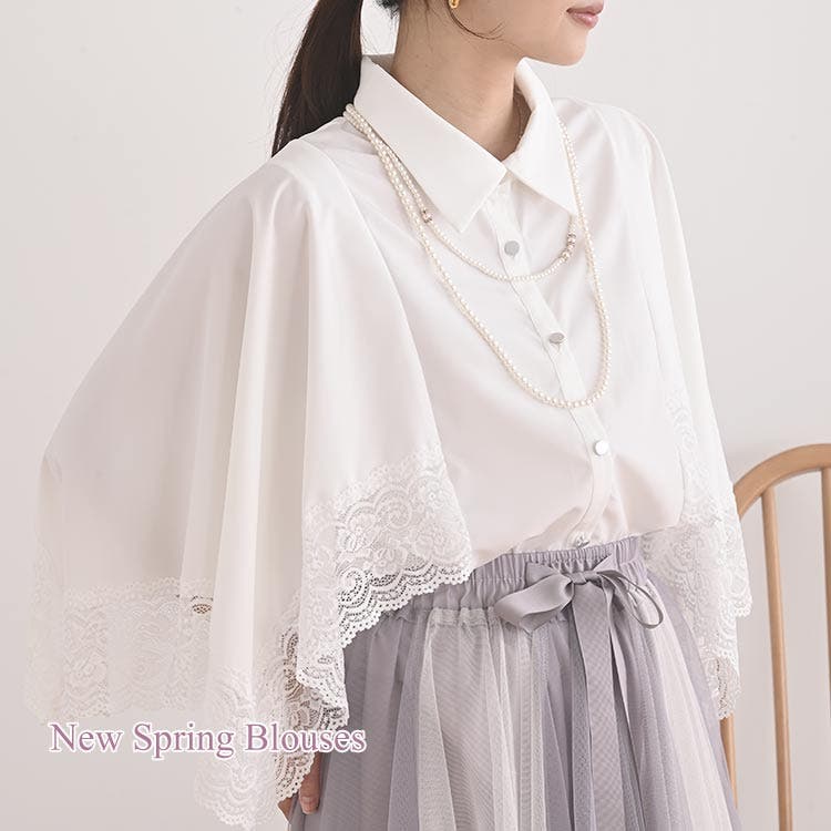 ＼NEW／春の新作ブラウス