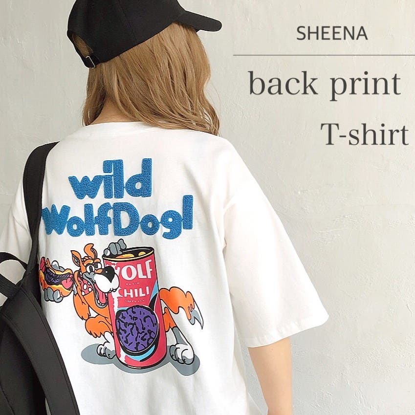 【韓国ファッション】夏にイチオシのバックプリントTシャツ特集