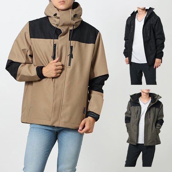 【マウンテンパーカー】キャンプなどの屋外シーンにもおすすめ♪