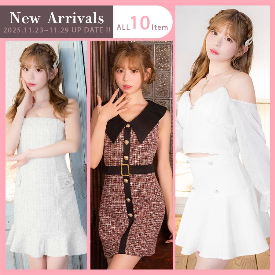 Tika新作10型公開♡冬の主役級ドレス＆アクセサリー特集