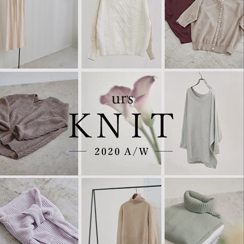 【titivate】ur's KNIT-2020A/W