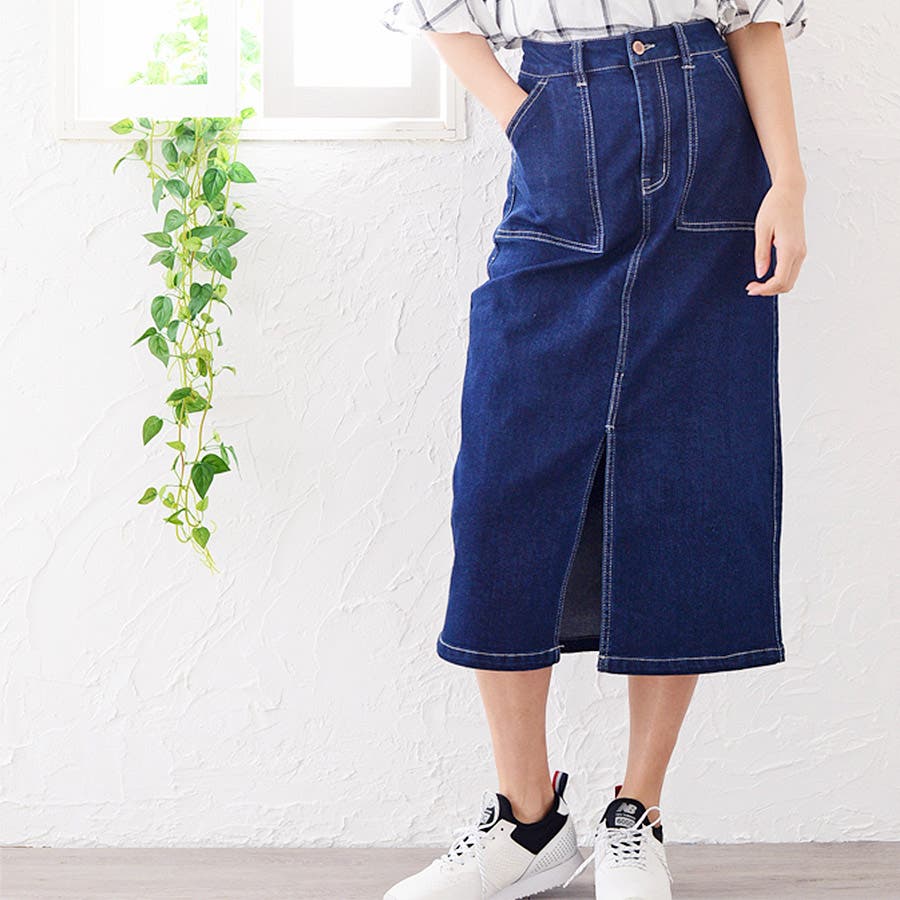 人気のデニムスカート！