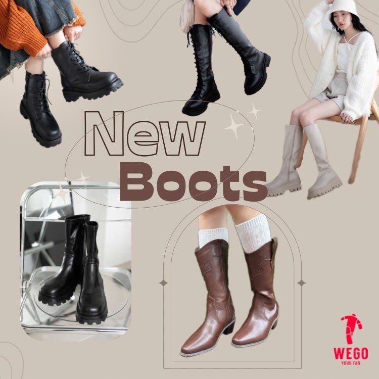 【WEGO】秋新作ブーツ