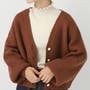 Vネックカーディガン