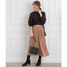 プリーツスカートの大人コーディネート 22 春夏秋冬 カラー別おしゃれな着こなし ファッション通販shoplist ショップリスト