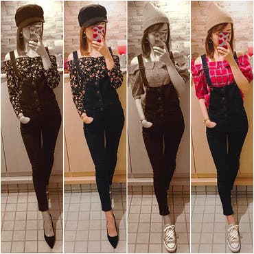 サロペット着回しコーデ♥
◀︎◀︎パンプスで大人っぽく👠
▶︎▶︎ニット帽とスニーカーでカジュアルに👟
花柄トップスは900円、赤チェックのトップスは500円でどちらもプチプラでした🤗👛💕✨
.
.
 #ママコーデ   #ママファッション   #プチプラコーデ    #プチプラ   #大人カジュアル   #お洒落さんと繋がりたい   #花柄   #チェック   #スニーカーコーデ   #サロペット   #カジュアルコーデ   #キャスケット   #着回しコーデ   #大人コーデ   #秋コーデ   #秋ファッション   #おしゃれ女子   #アベイル   #しまむら   #shoplist   #gu   #converse   #ootdfashion   #outfit   #coordinate   #simplefashion   #instamama   #denim   #autumnfashion 