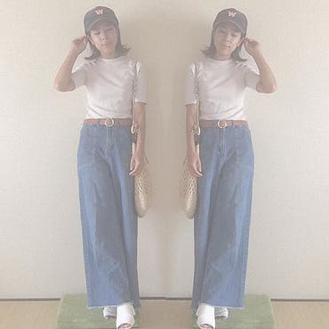 今日の服✔
.
.

part2w

最初こっちきてたけど
暑すぎて前postしたやつに
着替えた😂😂 .
.
tops▶︎?忘れた

bottoms▶︎  @grl_official  
belt▶︎  @shoplist_official  
shoes▶︎  @grl_official  
cap▶︎  @grl_official  .
.

 #今日の服  #今日のコーデ  #今日のコーディネート  #ママコーデ  #ママコーディネート  #ママカジュアル  #大人カジュアル  #大人女子  #大人ファッション  #オトナ女子  #デニム  #デニムワイドパンツ  #デニムコーデ  #キャップ  #キャップ女子  #お洒落  #お洒落になりたい  #お洒落さんと繋がりたい  #shoplista 
