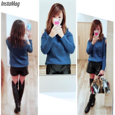  #今日のコーデ  🥰

オープンショルダーのニット×
フェイクレザーのショーパン でした✨

外は肌寒かったケド‥
車内と店内は暑いくらいでした💦
外に出る予定もなかったので、
アウター無しで☺️✨ *
３枚目以降は、
日曜日の娘との #ブランチ  😋
メンズはラーメン🍜食べに行っちゃったので、
ラーメン苦手な娘と #スタバ  に行って来ました🥰

あったかい時間帯に
どうしても飲みたかった
 #ホワイトチョコレートスノーフラペチーノ  ✨
美味しかったケド‥
やっぱり甘くて飲み切れませんでした😭💦 *
ずっと食べたかった
 #ブレッドグラタンチキントマトソイクリーム  🧡
食べにくかったケド‥🤢
美味しかったです😋❤️ *
次男を寝かしつけながら‥
私が寝落ちそうな予感🤢💦 *

ただ今、睡魔と格闘中💦w

勝ちたい‥😭  #コーデ   #きょコ   #coordinate   #fashion   #instafashion   #outfit   #ootd   #ママ   #ママコーデ   #プチプラ   #プチプラコーデ   #オープンショルダー   #フェイクレザー   #ショーパン   #ニーハイ   #ニーハイブーツ   #大人カジュアル   #秋コーデ   #冬コーデ   #shoplist   #SHOPLISTA   #スターバックス   #starbucks   #クランベリーブリスバー   #アラフォー 