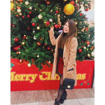 Love Christmas Tree🎄 ❤️
*
 #OOTD 
shoplist_official 
おすすめ!!!
プチプラで可愛い♡
今回もSALEでたくさん買ってしもーた…
*
 #christmastree   #winterfashion   #ootd   #shoplist   #shoplista   #instafashion   #ショップリスト   #ショップリスタ   #クリスマス   #コーデ   #プチプラコーデ 