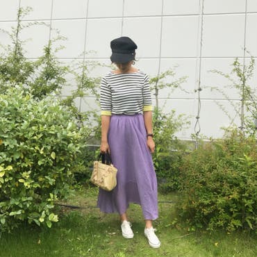 ✩ ✩ ✩
*

最近全く買い物に行かず…通販ばかりのあたし…(/ω＼)
*

SHOPLIST  @shoplist_official  で可愛い服を見つけてお買い物したよ♡
*

キレイなパープル💜のシフォンロングスカートと腕の切り替えが可愛いボーダーTops( *´꒳`*)
*

どちらも形キレイだし、すごく使いやすい！！
*

着痩せ効果もある？！www😝
*

ボーダー×イエローって可愛くて好き💜💛
*

SHOPLISTは、プチプラで商品数もかなり多いし、欲しくなっちゃうものたくさんで毎回悩みまくるよ〜😩💕
*

かなりオススメサイトだよ( * ॑˘ ॑* ) ⁾⁾ *
*
*

 #shoplist  
 #shoplista  
 #ショップリスト 

 #PR 

 #fashion  
 #love 

 #coodinate  
 #ALEXIASTAM 

 #ryonfashion  
 #ootd  
 #lepsim  
 #ronherman 

 #コンバース女子 