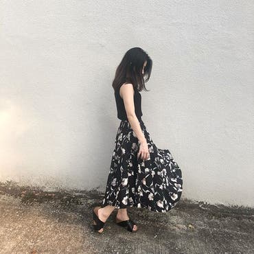 _
shoplistで購入した🆕スカート ❤︎
.
 #SHOPLISTA 