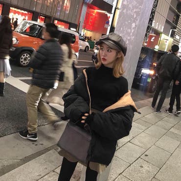 ちょっと前だけど  @shoplist_official  で買ったダウンとトップス❤︎
韓国まだまだ寒いけどロンペディンしまってずっとこのダウン着てる〜
 #shoplist   #shoplista 