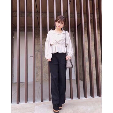 .
✴︎
✴︎
春トップス🌿
春らしいふわっと感がかわいい❤︎
✴︎
✴︎
 #gorge   #gu   #michaelkors 
 #shoplist   #shoplista   #ブラウス 
 #coordinate 
 #ひびきのひび   #ひびのコーデ 