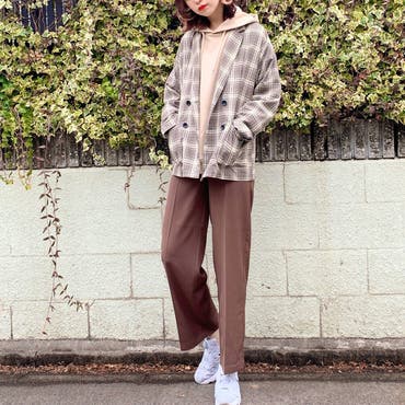 ブラウン系でまとめた新作コーデ♪♪
メンズアイテムで程よくメンズライクな印象に(^-^)
【スタッフ/170cm】