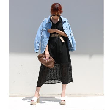 大人気の総レースロングワンピース♪
がま口BAGは5月16日21時からの販売です♪