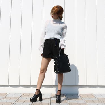 3点SETのショートパンツはカジュアルからフェミニンまで合わせられる着回し力抜群ITEM♪